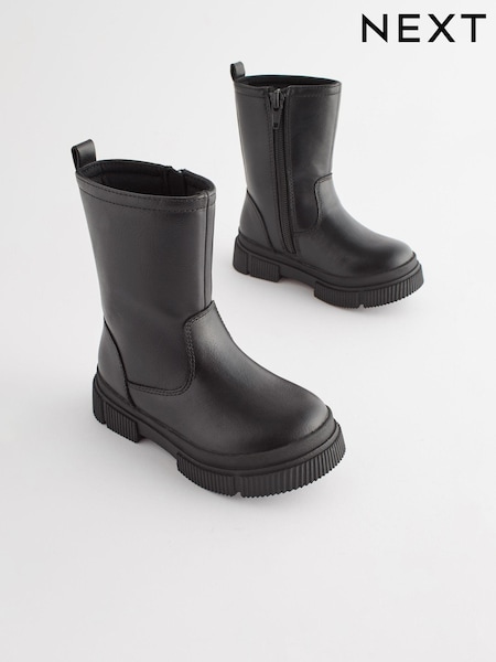 Black Tall Chunky Boots (D33321) | €11.50 - €13