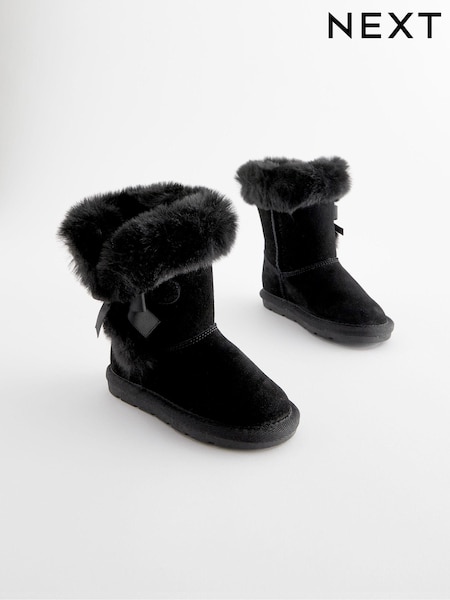 Black Water Repellent Pull-On Boots (D33325) | €15.50 - €18.50