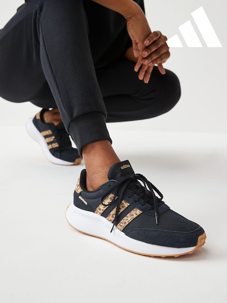 adidas Black Sportswear Run 70S Trainers (D33579) | AED204