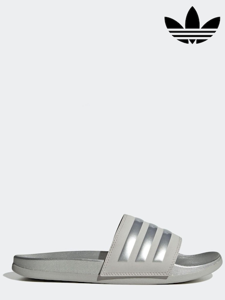 Gri - Sandale Adidas Adilette Ayoon (D33677) | 158 LEI