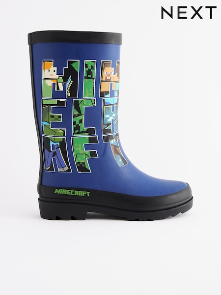 Blue Miecraft Rubber Wellies (D33776) | €6 - €7.50