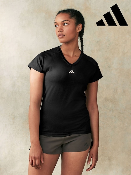 Musta - adidas Essential Minimal T-paita (D33939) | €32