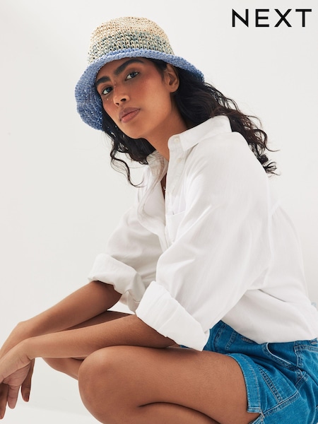 Blue Ombre Trilby Hat (D34024) | €12