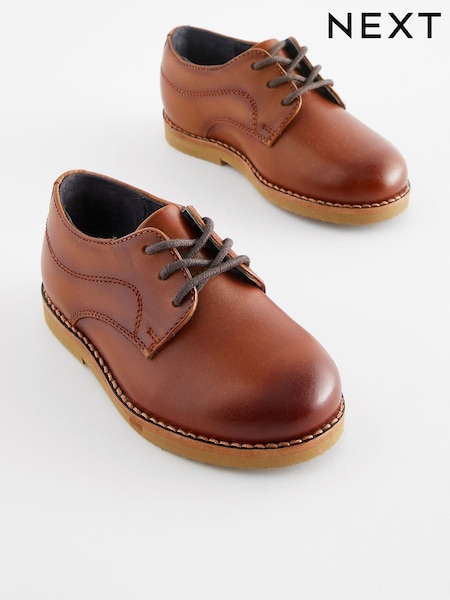 Tan Brown Plain Front Shoes (D34203) | € 16 - € 18