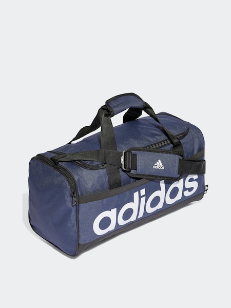 Albastru - Geantă sport cu volane și model liniar adidas (D34263) | 186 LEI