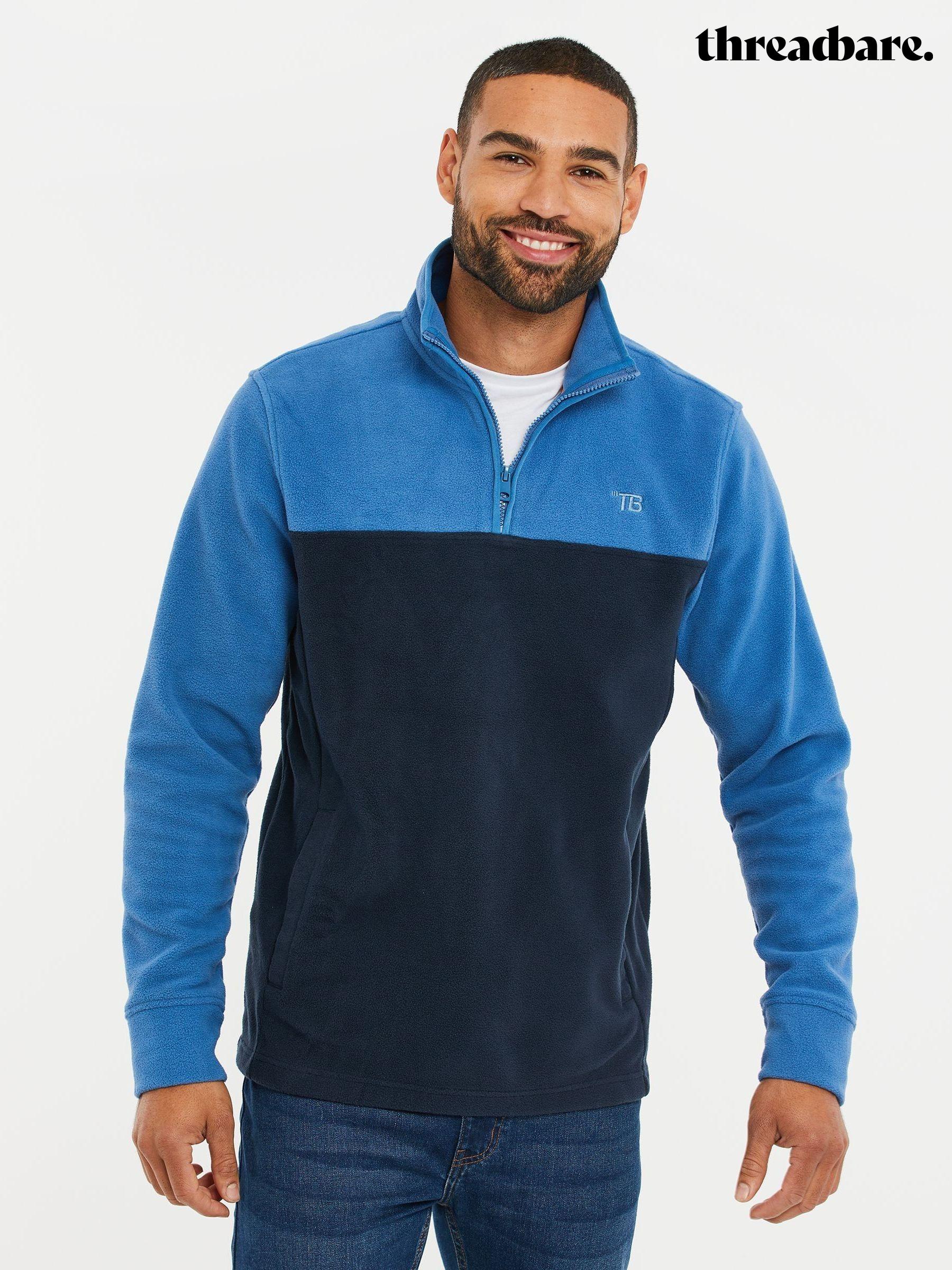 Mens Blue Jumpers Navy Blue Crew V Neck Jumpers Next USA