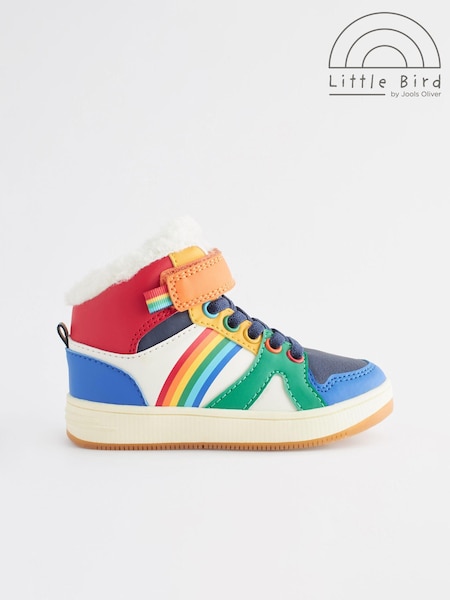 Mehrfarbig - Little Bird by Jools Oliver Rainbow Hi-Top Trainers (D34380) | 13 € - 15 €