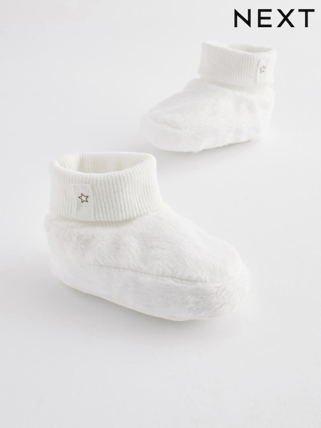 Weiß - Bootie Baby Shoes (0-18mths) (D34683) | 9 €