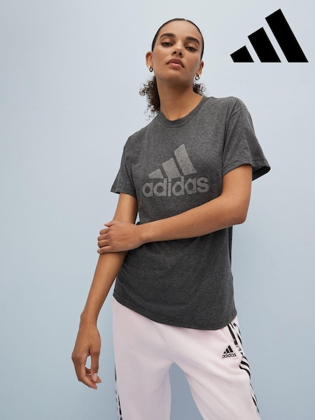 adidas Black Sportswear Future Icons Winners 3.0 T-Shirt (D34739) | €21