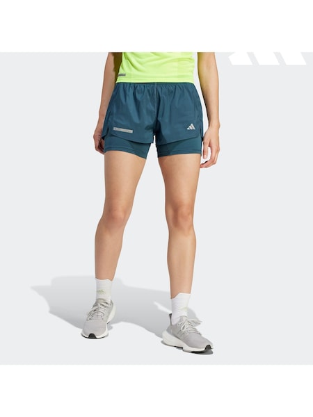 adidas Green Performance Running 1/4 Shorts (D35203) | €31