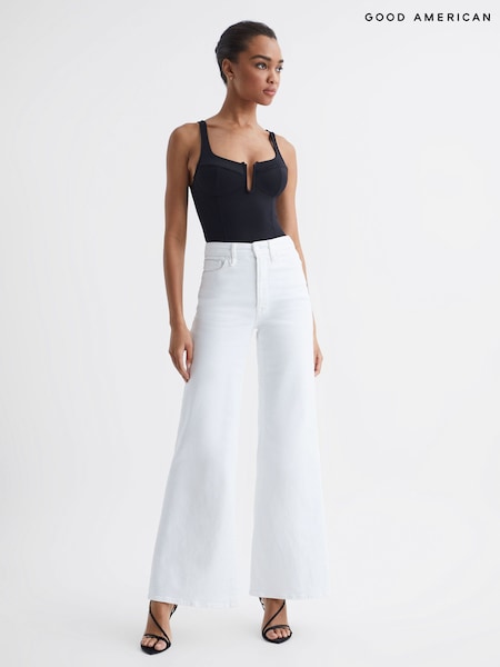 Good American Good American Palazzo Jeans (D35767) | €197