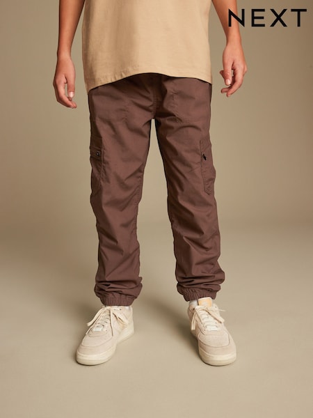 Brown Lined Cargo Trousers (3-16yrs) (D35901) | AED19 - AED24