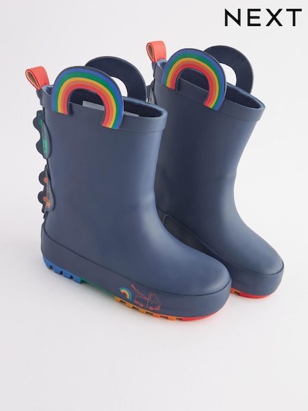 Marineblau/Fahrzeug - Handle Wellies (D35915) | 9 € - 11 €