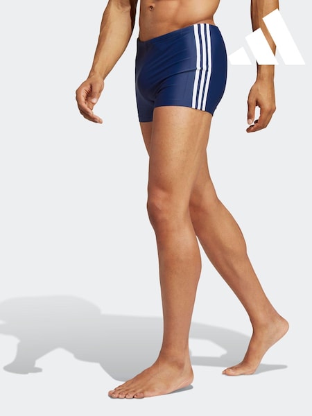 adidas Dark Blue Classic 3-Stripes Swim Boxers (D36734) | €32