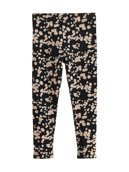Gänseblümchen, Schwarz/Weiß - Printed Leggings (3-16yrs) (D37057) | 2 € - 5 €