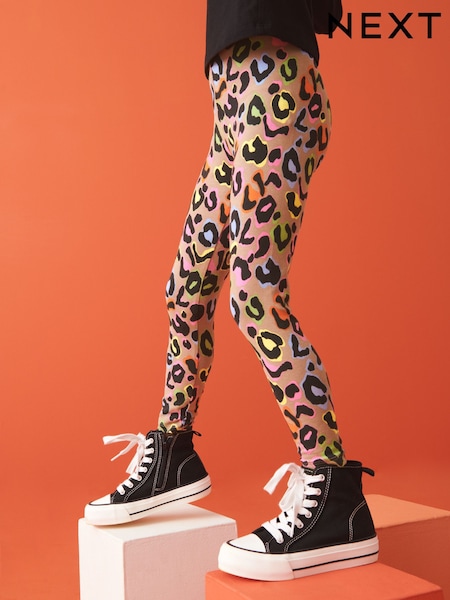 Neutral-hell - Animal Print Leggings (3-16yrs) (D37064) | 4 € - 9 €