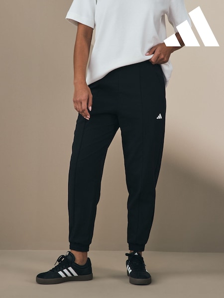 adidas Black Train Essential Joggers (D38245) | AED221