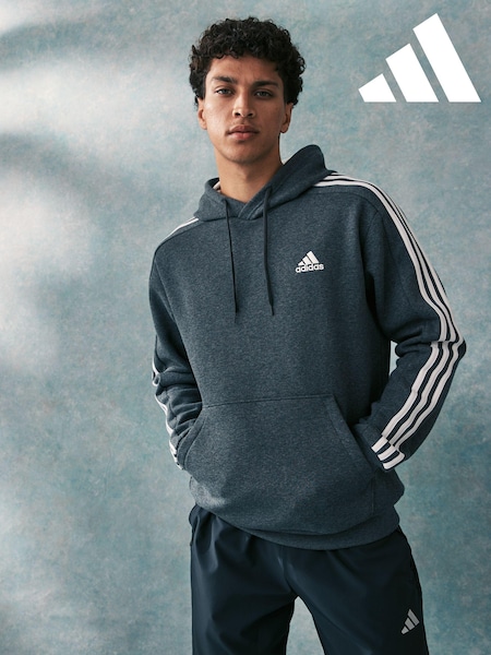 Adidas Essentials Fleece 3-stripes Hoodie (D38355) | kr665