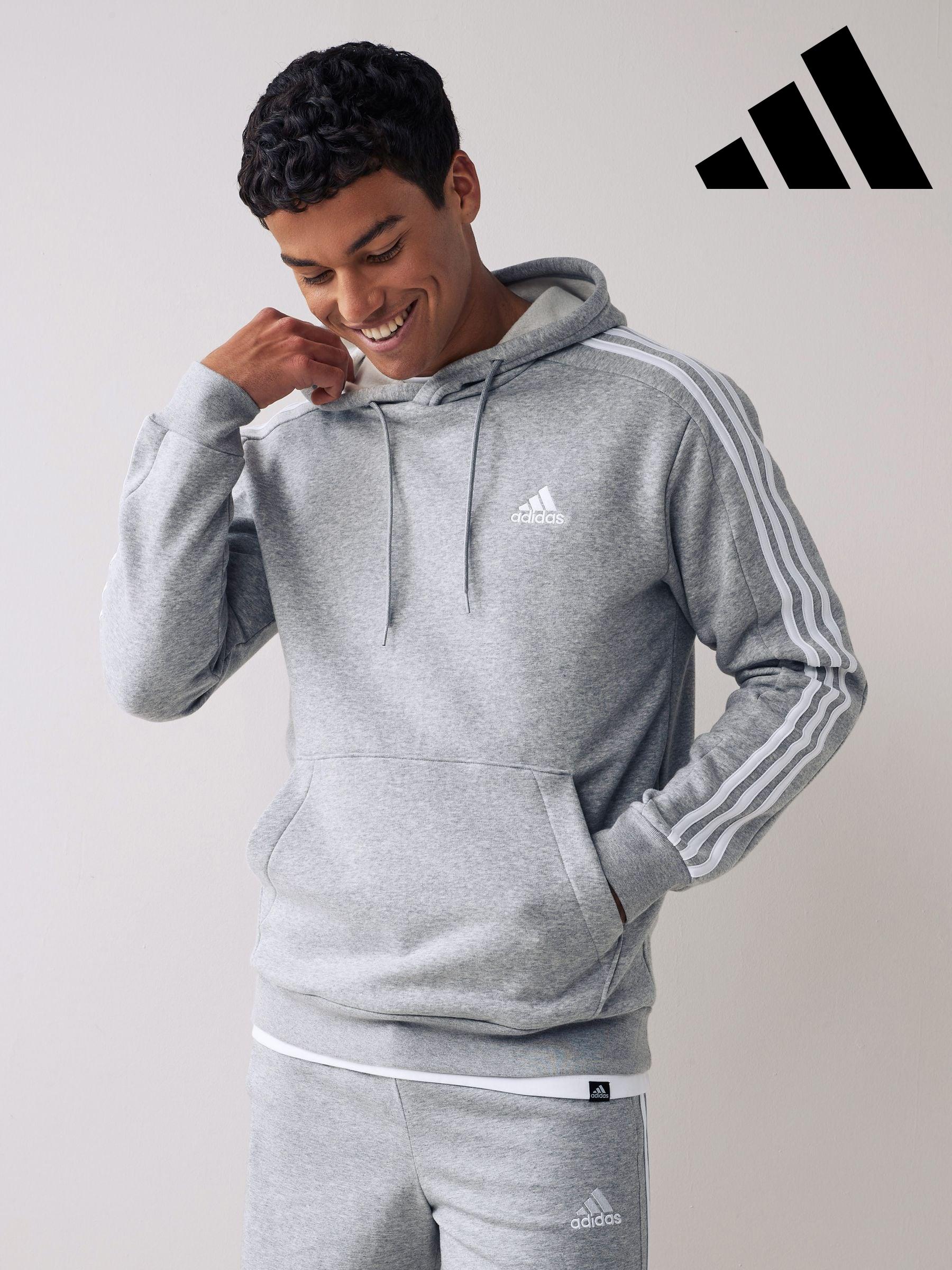 Men s Adidas Grey Hoodies Next Luxembourg