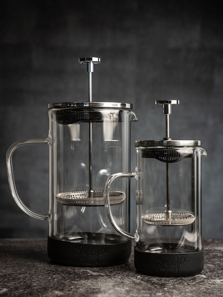 SIIP Clear 3 Cup Double Walled Cafetiere (D38882) | ₪116
