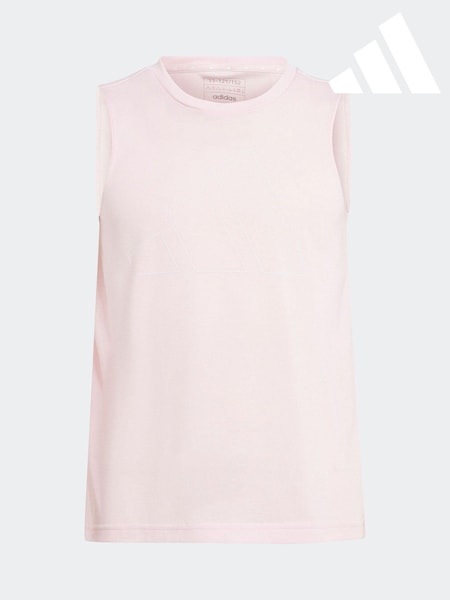 adidas Pink Sportswear Training Vest (D38964) | AED30