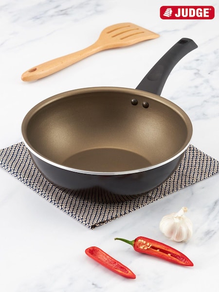 Judge Black Radiant 24cm Non Stick Chefs Pan (D39449) | €31