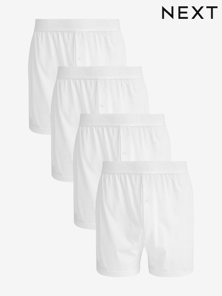 White 4 pack Boxers (D39542) | €28