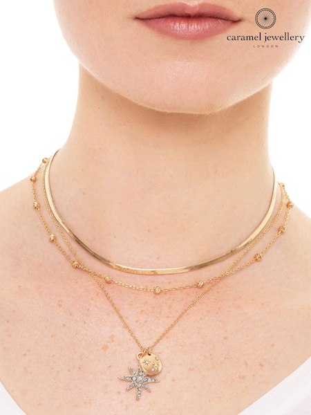 Caramel Jewellery London Eternal Star Necklace (D39613) | €26