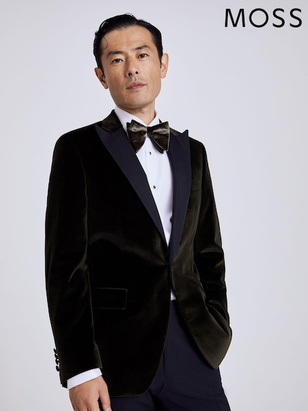 MOSS Green 100% Cotton Tailored Fit Jacket (D39843) | R$ 1,965