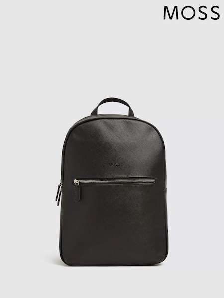 MOSS Black Saffiano Backpack (D39861) | €89