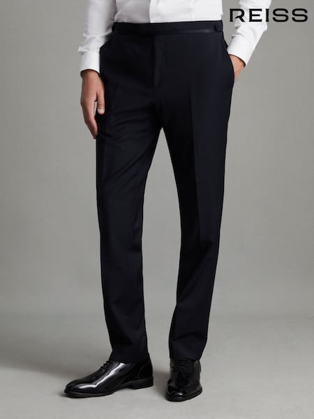 Reiss Poker Modern Fit Tuxedo Trousers (D40029) | 225 €