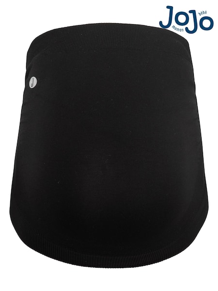 JoJo Maman Bébé Black Seamless Support Workout Bump Band (D40976) | €30