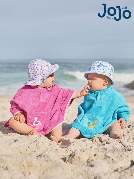 Rosa - JoJo Maman Bébé Towelling Poncho (D40978) | 35 €