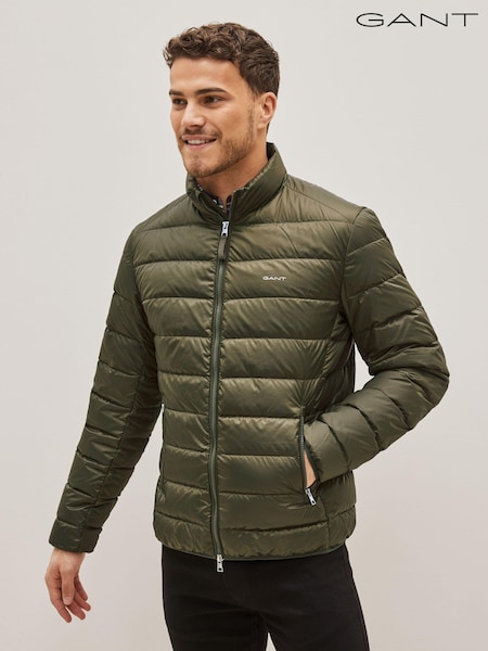 Grün - GANT Leichte Daunenjacke (D41109) | 140 €
