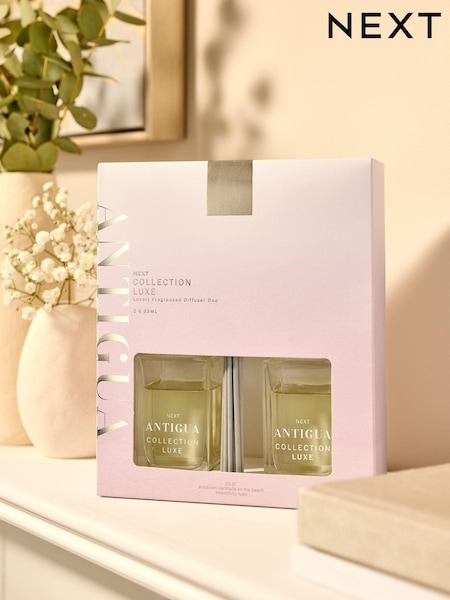Collection Luxe Antigua Mango & Papaya 85ml Fragranced Reed Diffuser Duo (D41147) | €28