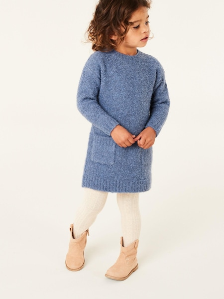 Blau - Bouclé Jumper Dress (3mths-7yrs) (D41503) | 4 € - 5 €