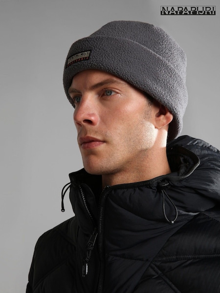 Gri - Napapijri Rock din fleece (D42019) | 104 LEI