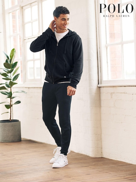 Schwarz - Polo Ralph Lauren – Hoodie mit Reißverschluss und Logo (D42747) | 65 €