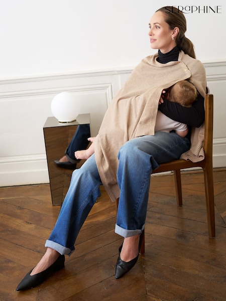 Түйе - Seraphine Cotton Nursing Shawl