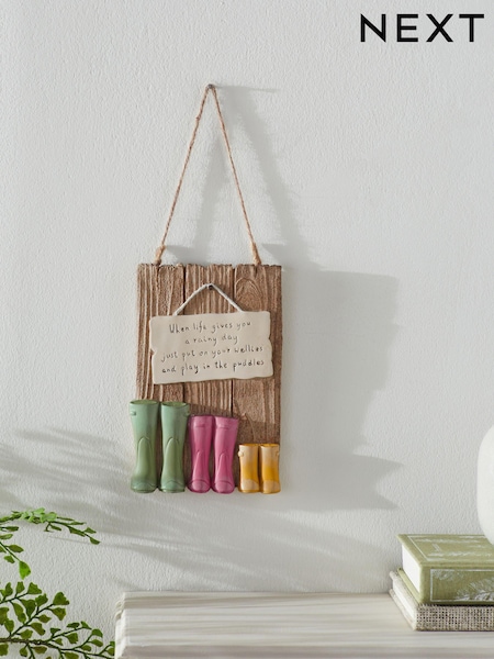 Bright Welly Boot Hanging Decoration (D43289) | $18