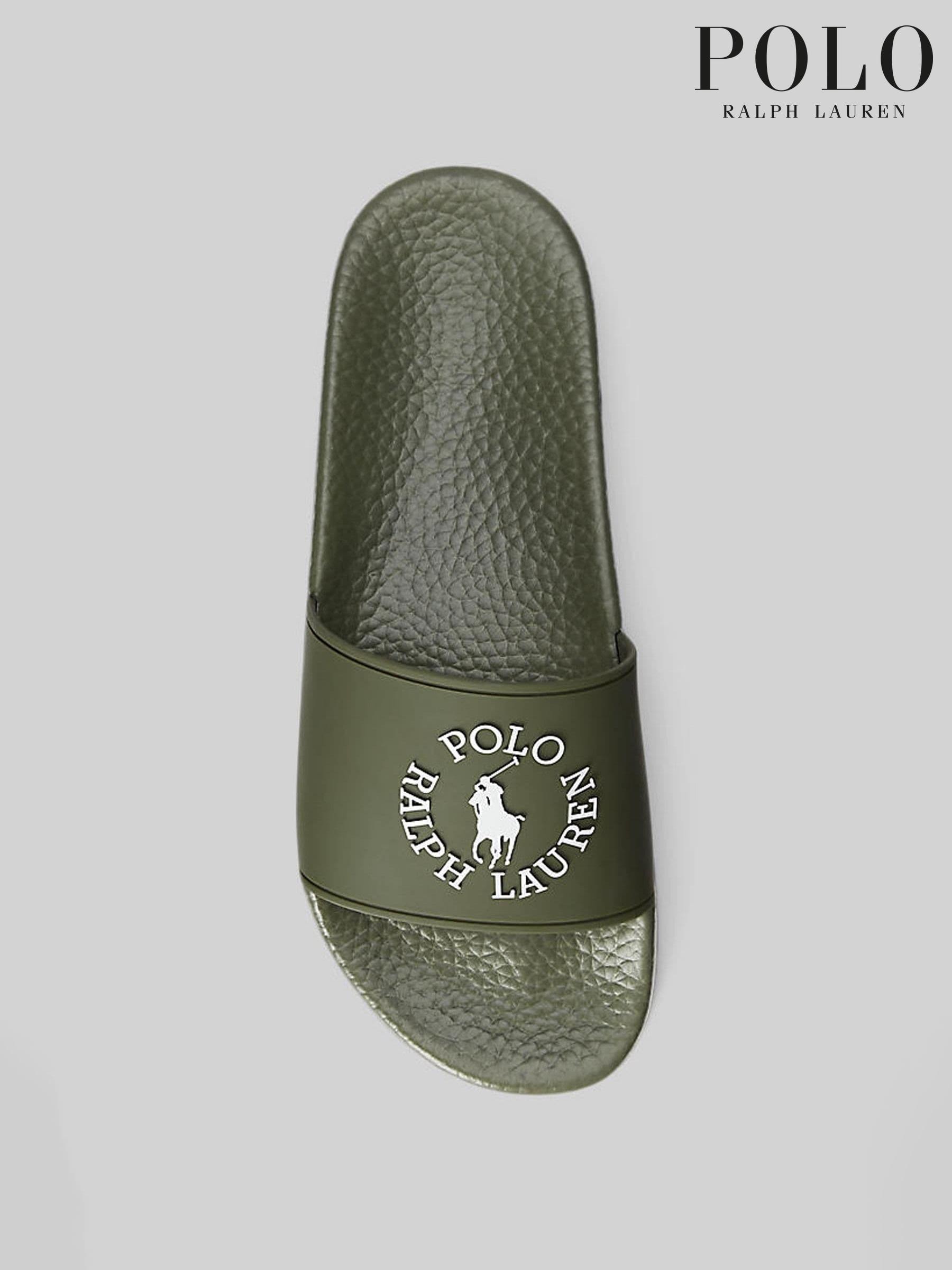 Sale Polo Ralph Lauren Green Sliders Casual Footwear Next Luxembourg