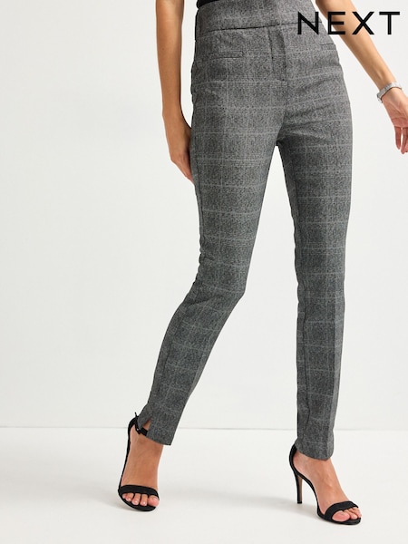 Kariert - Shapewear Skinny Trousers (D44878) | 10 €