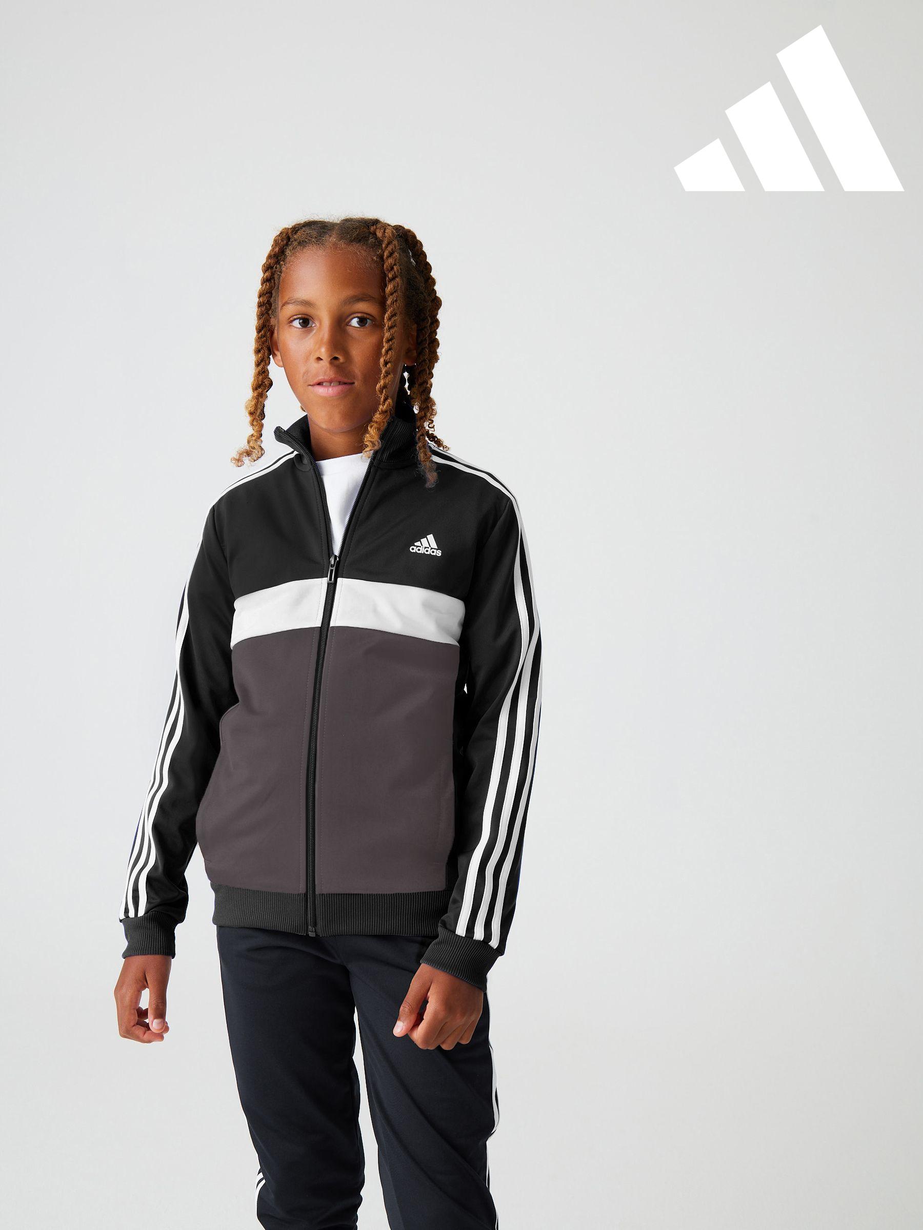 Adidas tracksuit age 8 discount