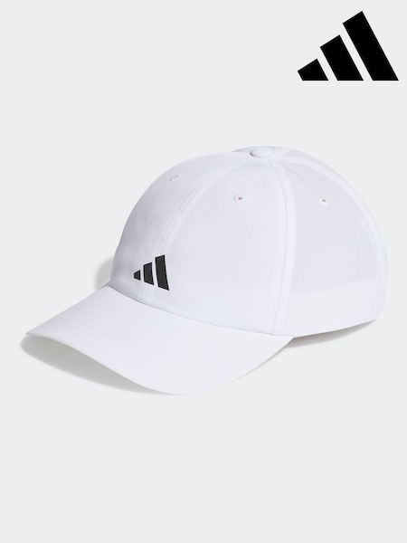 Weiß - Adidas Adult Running Essentials Aeroready Six-panel Baseball Cap (D46120) | 23 €