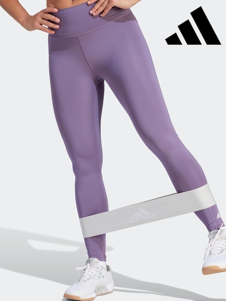 adidas Purple Optime Long Leggings (D46295) | €27