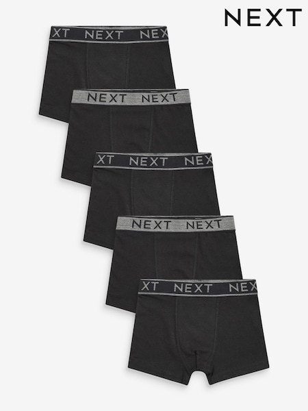 Negro/cinturilla gris - Trunks 5 Pack (2-16yrs) (D46528) | 19 € - 26 €