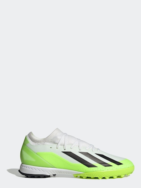 adidas White/Black Adult X Crazyfast.3 Turf Boots (D47107) | €44