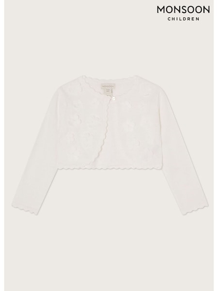 Monsoon Baby 100% Cotton 3D Petal Cardigan (D47773) | € 15 - € 17