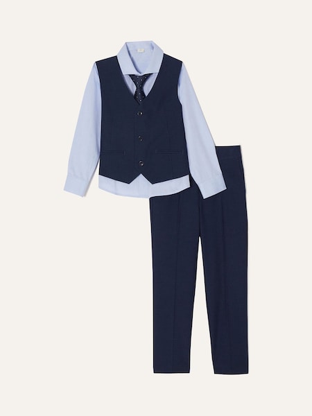 Monsoon Blue Adam 4 Piece Suit (D47779) | € 58 - € 74