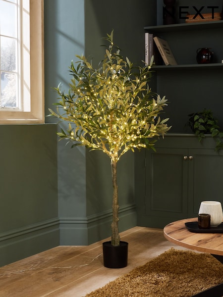 Artificial Light Up Olive Tree